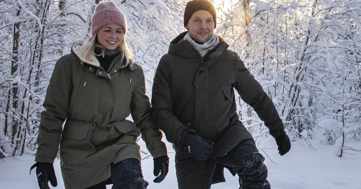 Snowshoe walk at Arctic SnowHotel / Authentic Scandinavia